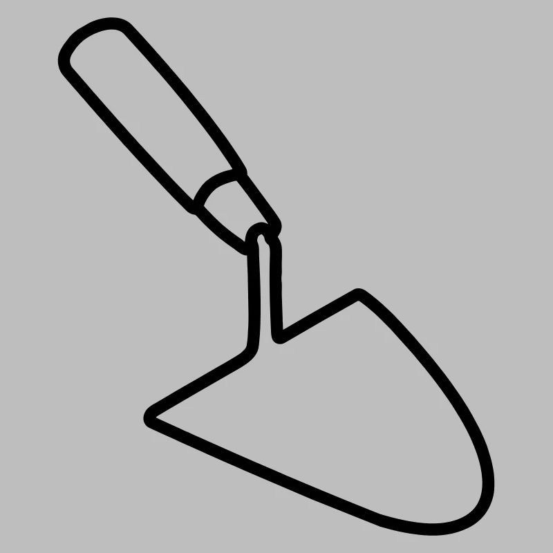 Mason trowel