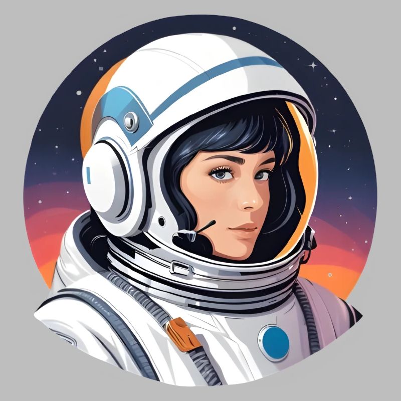 Aventurière Spatiale en Combinaison