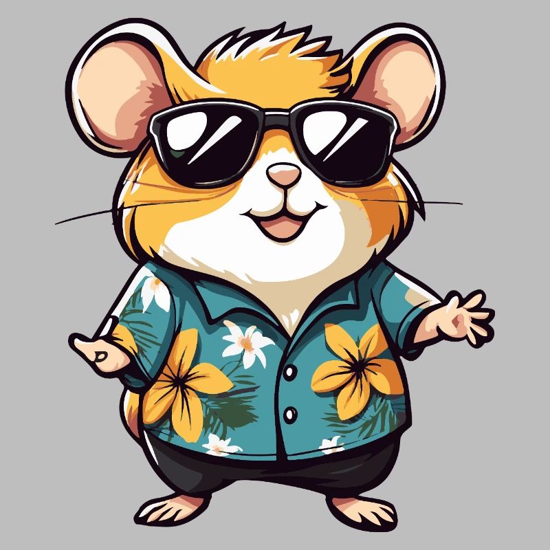 Hamster Funny Summer