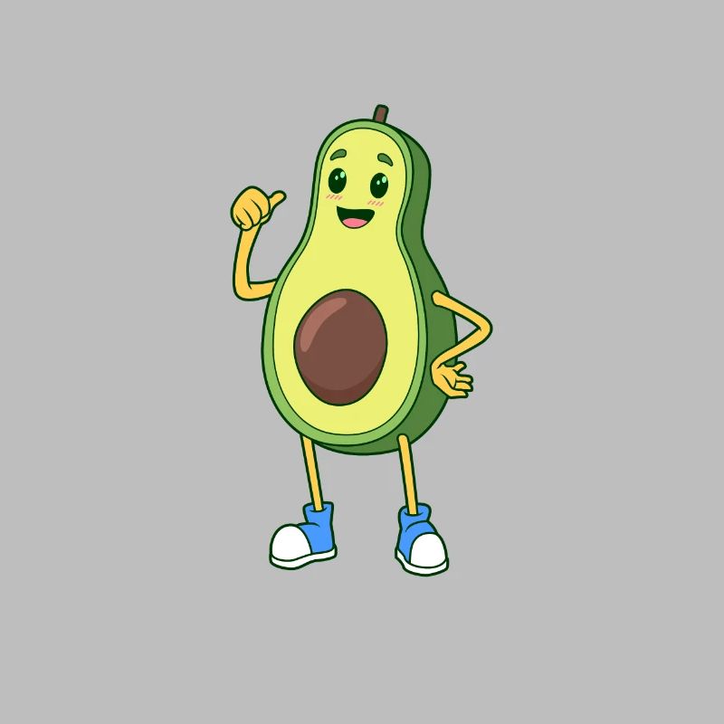 Comic Avocado