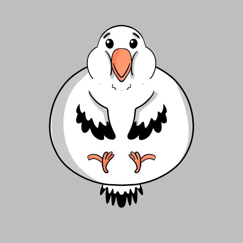 Graisse corporelle de mouette
