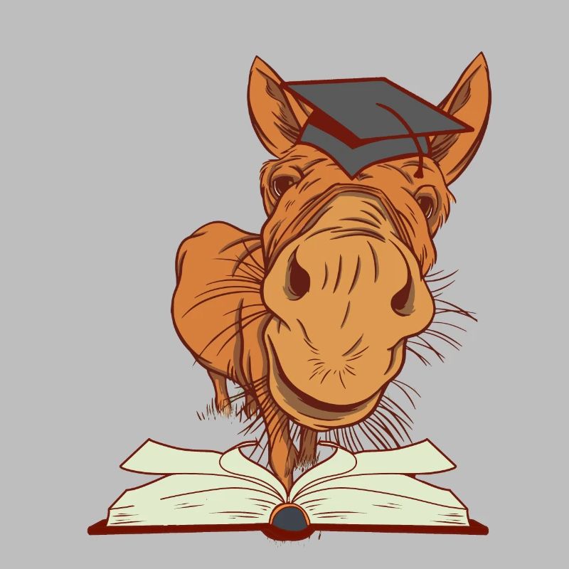 Donkey mule enrollment first grader clever