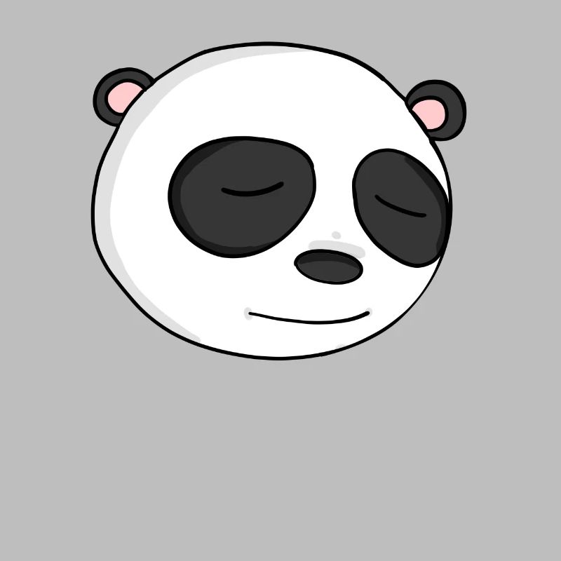 Tête de panda