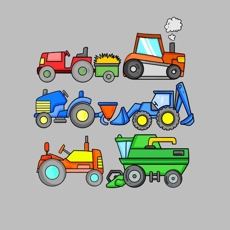 Construction site vehicles