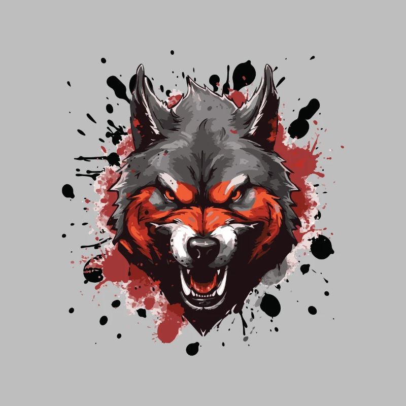 Wolf Head Symbol Animal