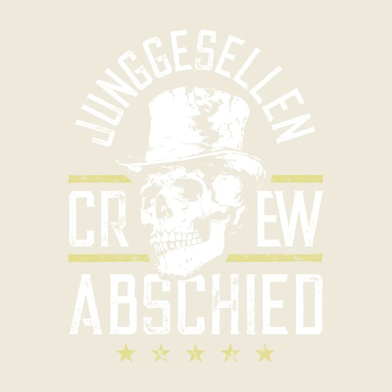 Enterrement de vie de garçon Crew Jga Skeleton