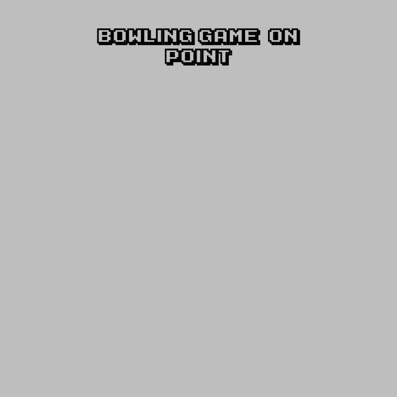 Bowling - Jeu de bowling, sur le point