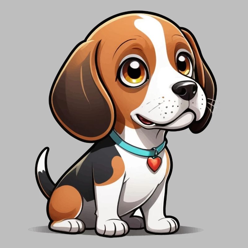Chiot Beagle Heart