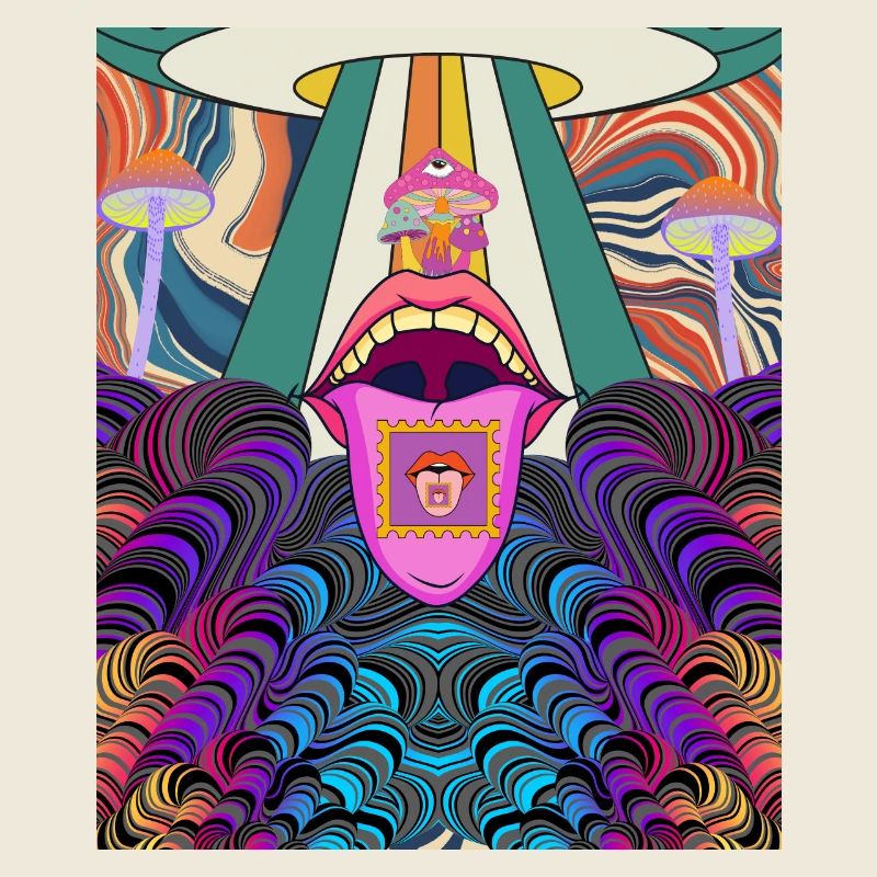 Psychedelic Rave Design