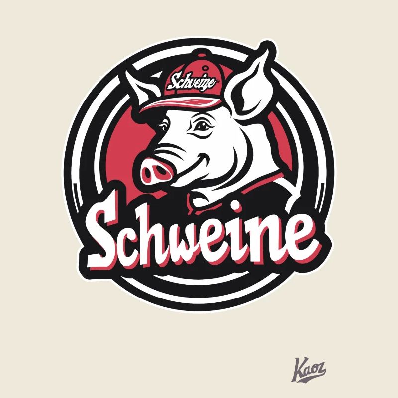 Really cool cap: Pig in the pig team