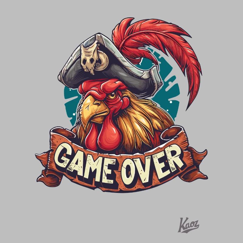 Rooster Pirate : Le jeu est terminé, le jeu est terminé