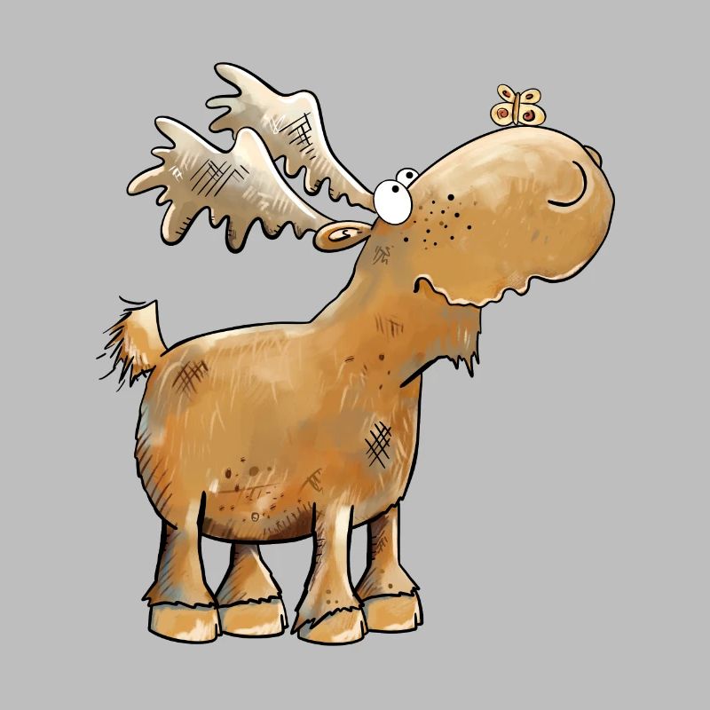 Drolliger Elch Schmetterling