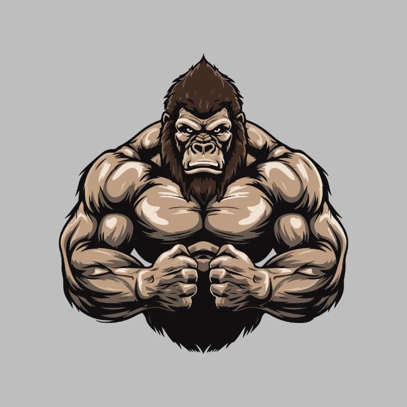 Gorilla Muscles Workout Gym