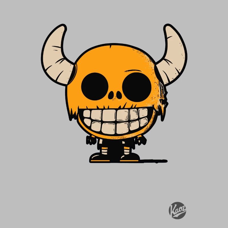 Crâne garçon de l’enfer Design
