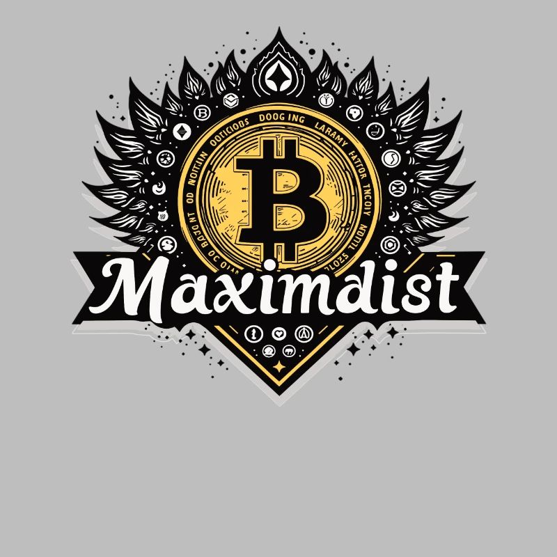 Bitcoin Maximalist – Stylisches Krypto Design