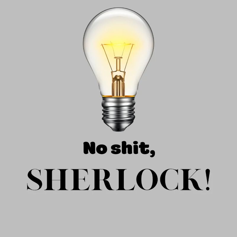 Pas de merde Sherlock !