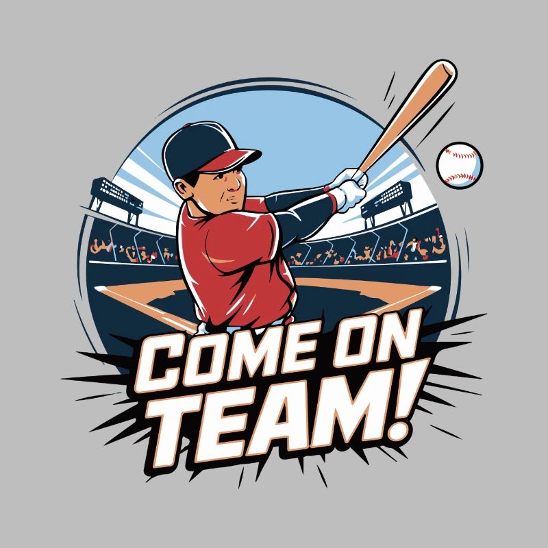 Baseball Player Inspirational Design
