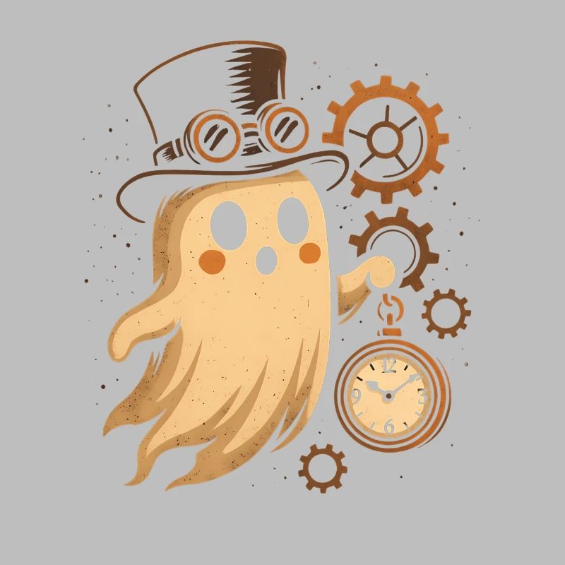 Steampunk Ghost Clockwork