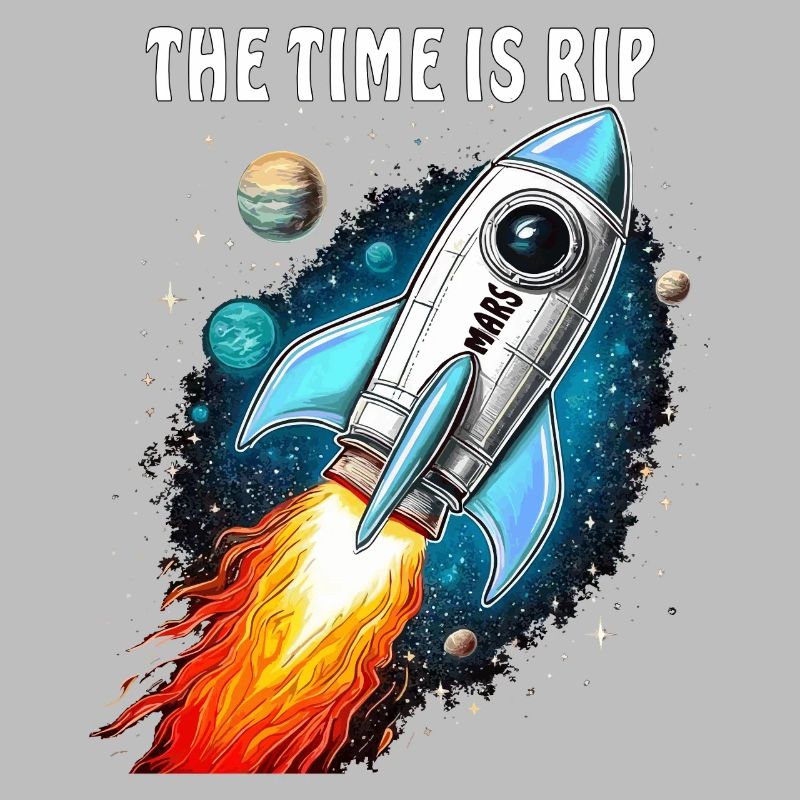 FUSÉE MARS LE TEMPS EST DÉCHIRÉ