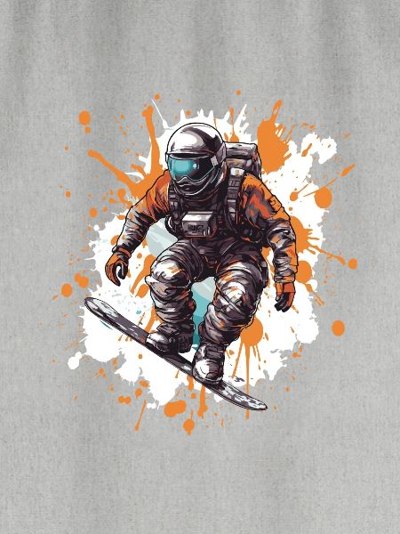 Astronaut Snowboard