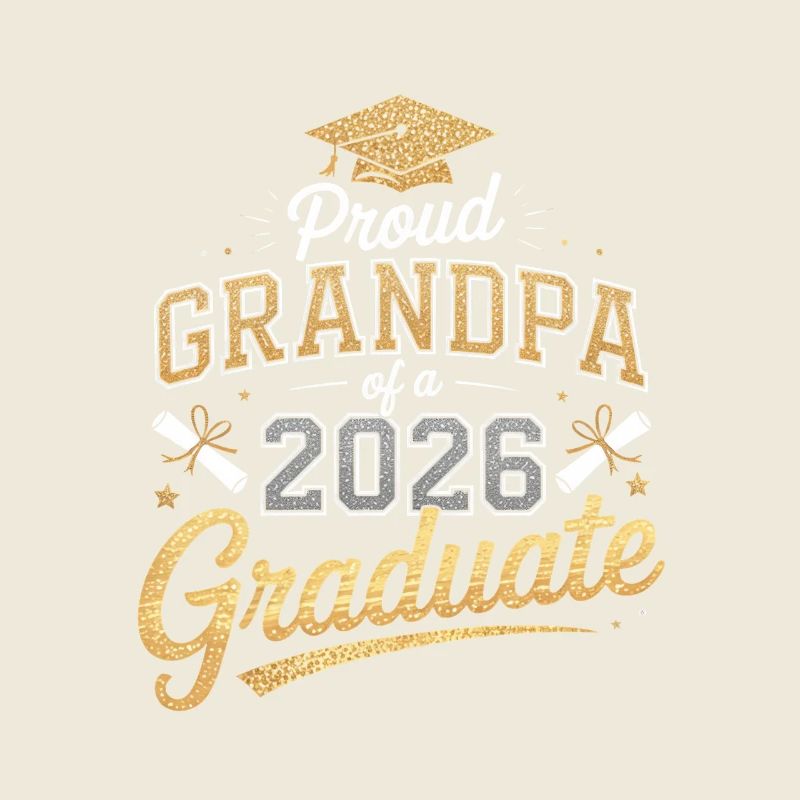 Stolzer Opa eines Absolventen des Jahres 2026