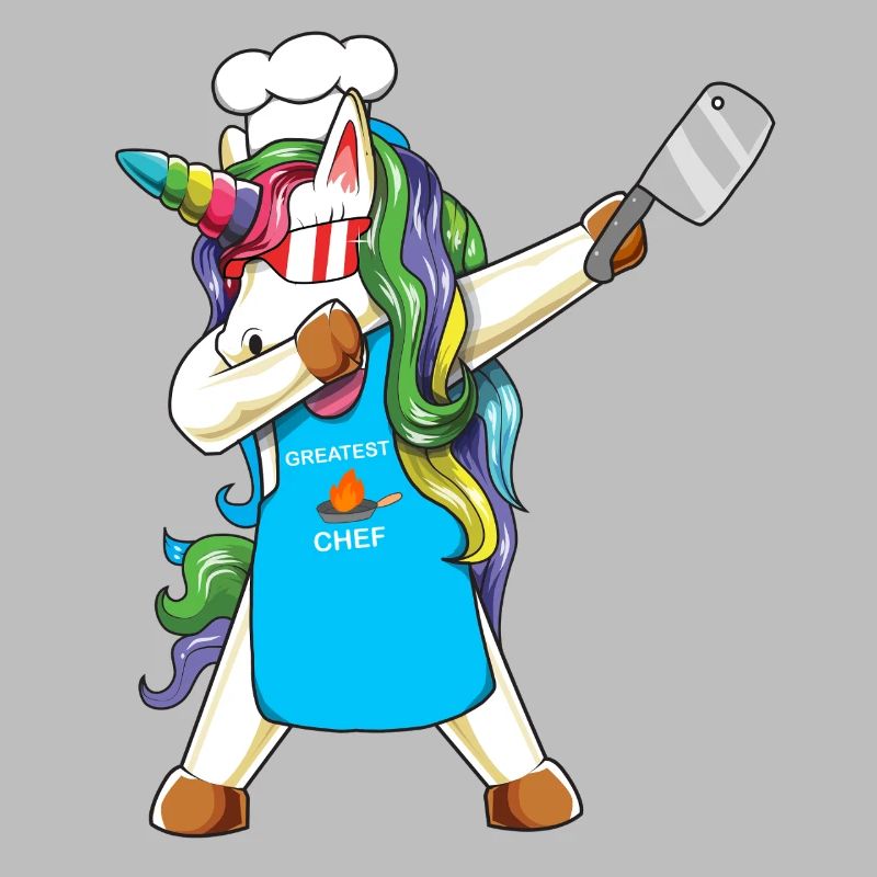 Dapping de licorne Greatest Chef Chef Maître Cuisinier