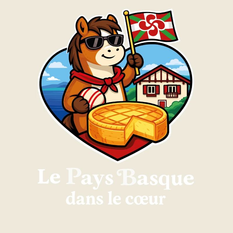 Pays Basque dans le Cœur Pottok Gâteau Basque