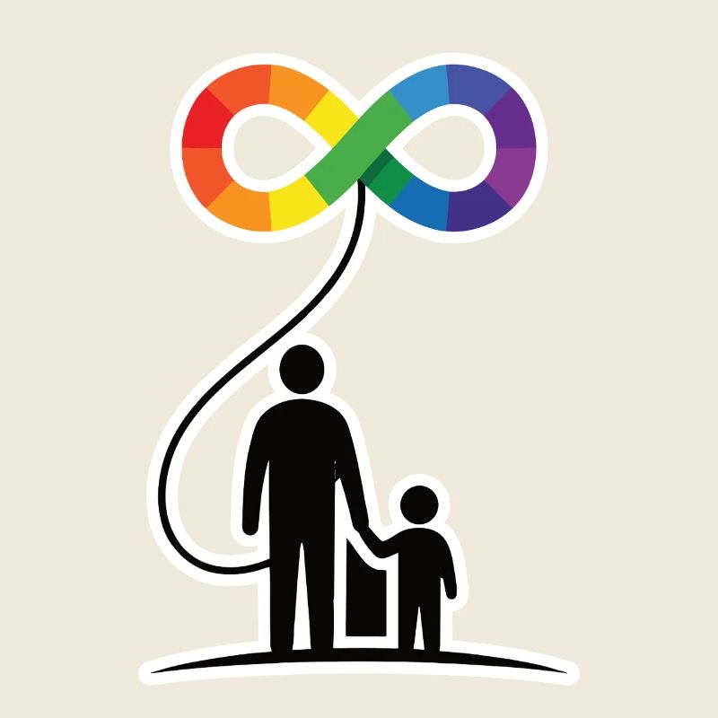 Symbole de la famille de l’autisme