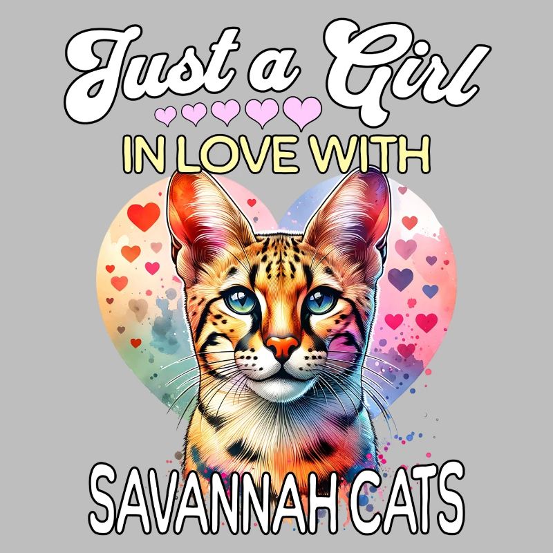Savannah Katze Mädchen