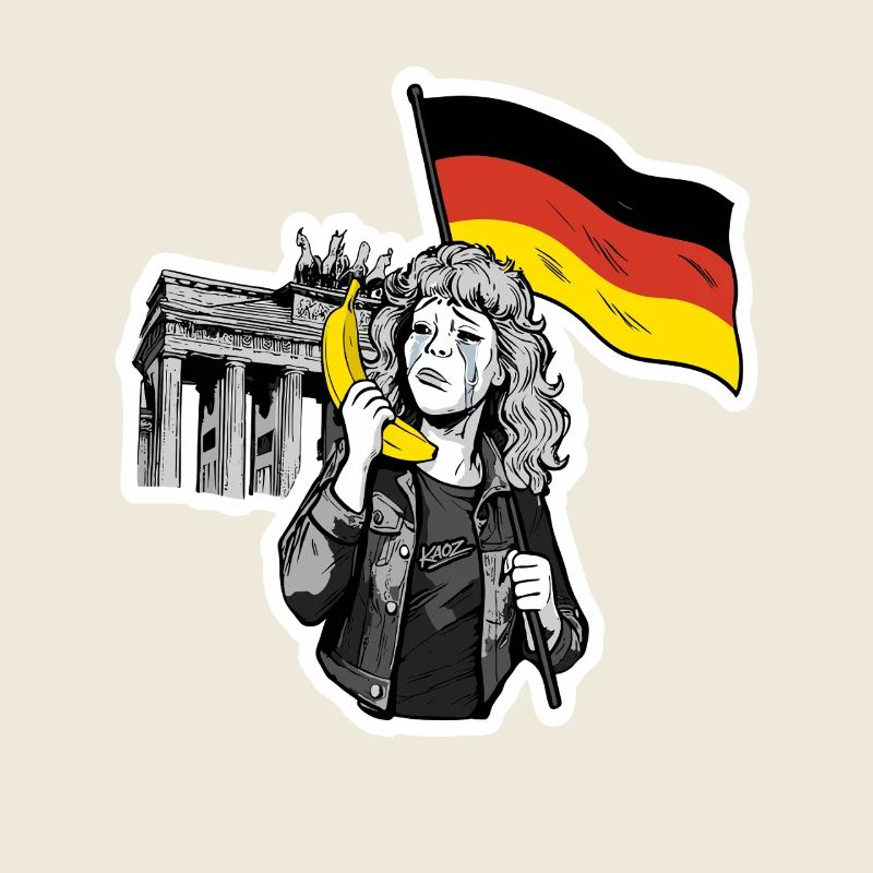 La mélancolie berlinoise avec la banane