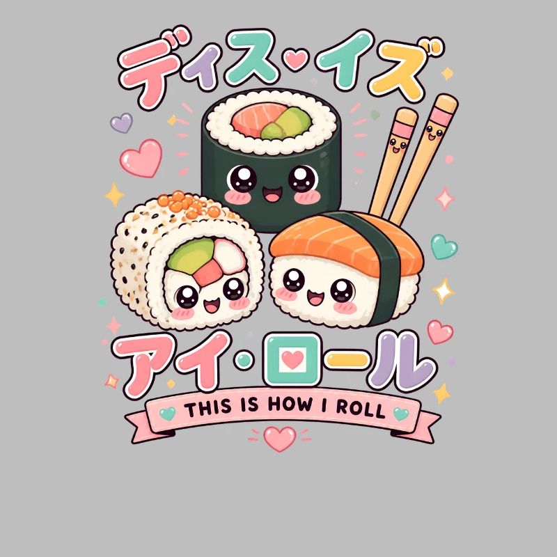 How to roll Japanese sashimi rolls