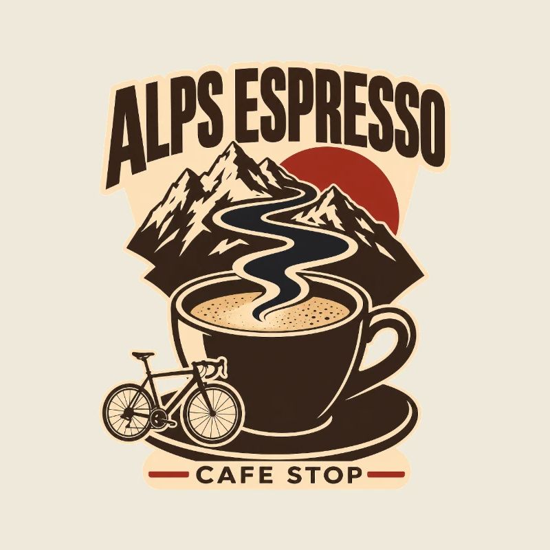 Alps Road Cycling Espresso Cafe Stop