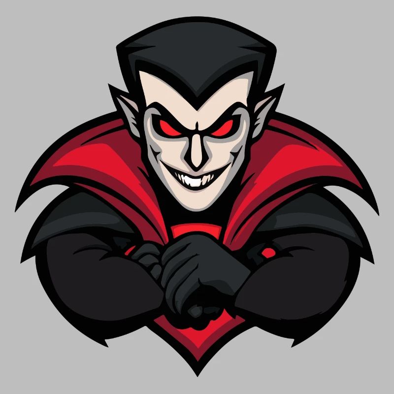 Vampir Halloween Comic