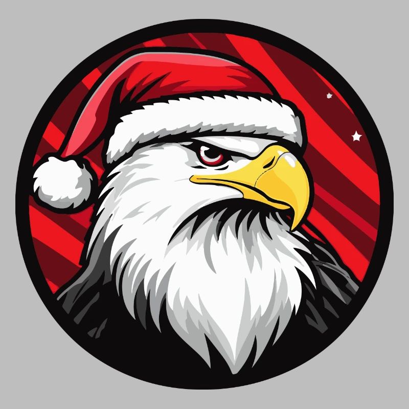 Aigle animal de Noël