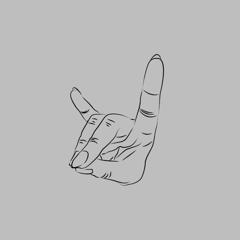 Line drawing - Rest time Silence