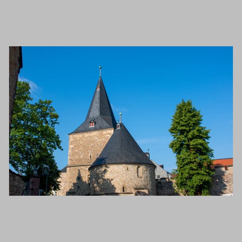 big historical gate (Breites Tor) Goslar Lower Sax