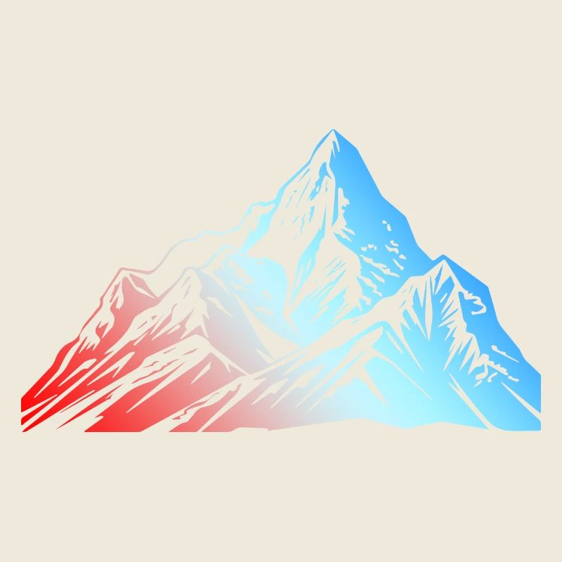 Mountains Silhouette Symbol
