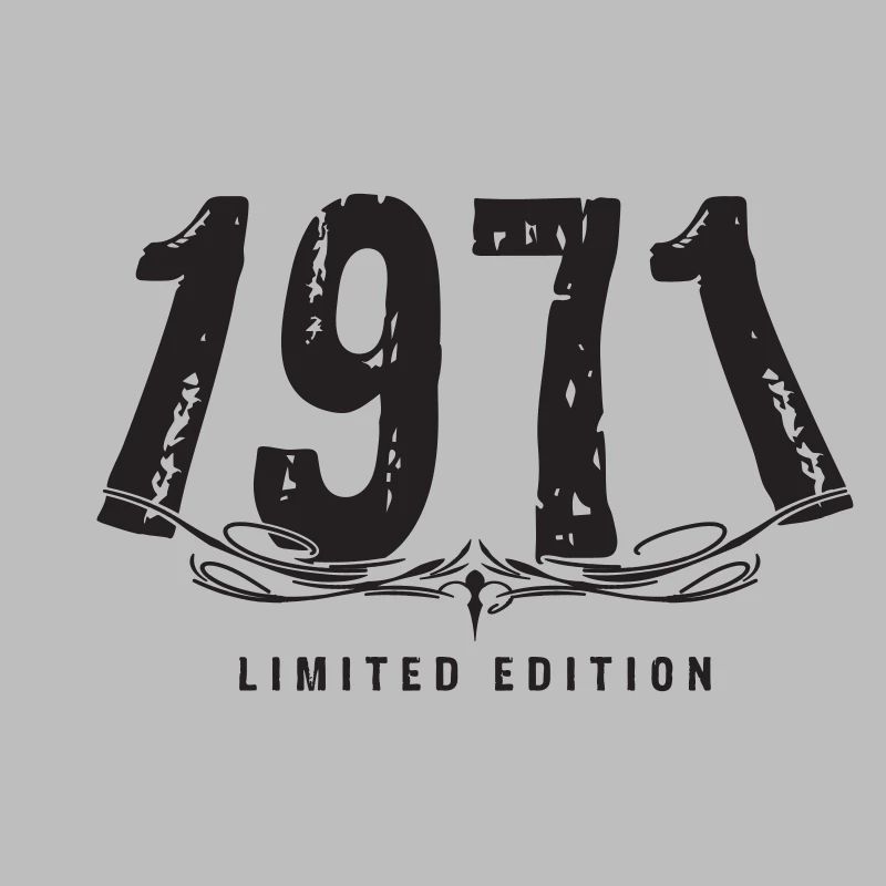 1971 ÉDITION LIMITÉE | Graphique vectoriel