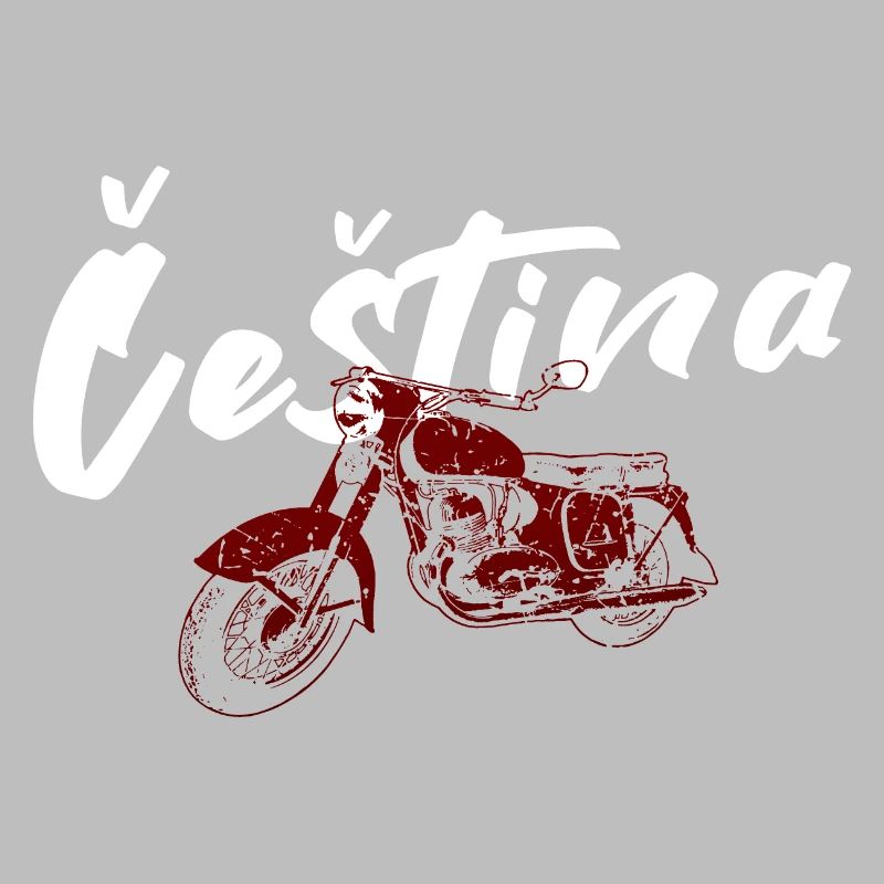 Tschechisches Oldtimer Motorrad