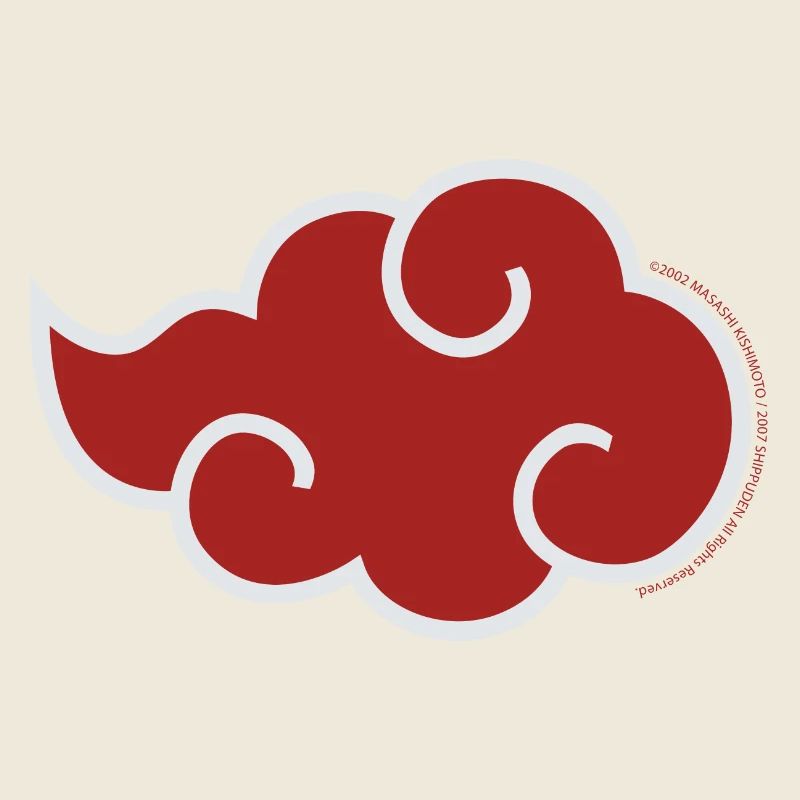 Naruto Shippuden Akatsuki-Symbol