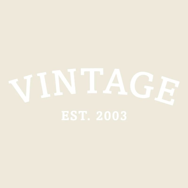 Vintage Est. 2003 Birthday Gift