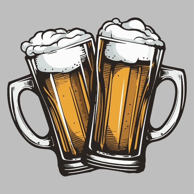 Bierkrug Bier Anstoßen