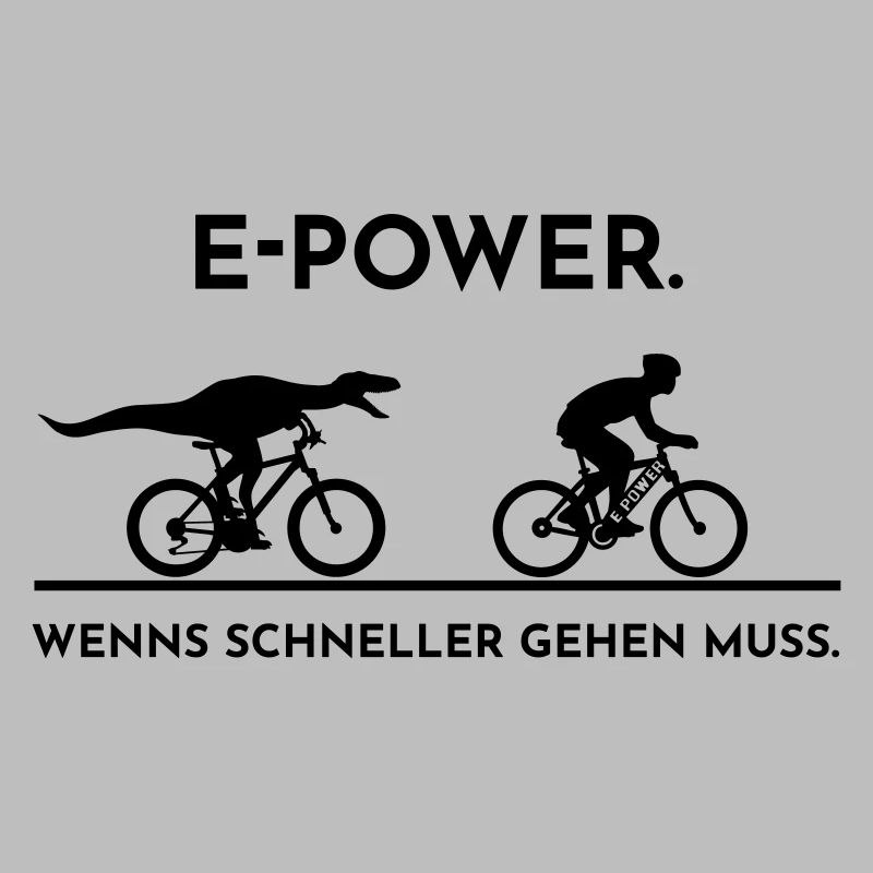 Velociraptor jagt E Biker