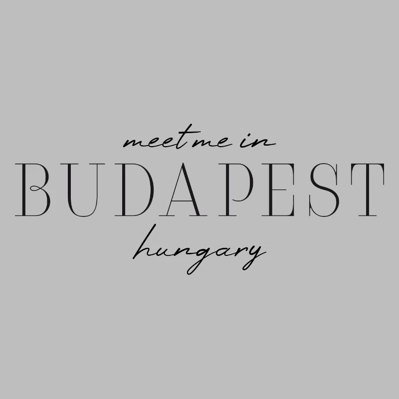 Experience Budapest with this t-shirt