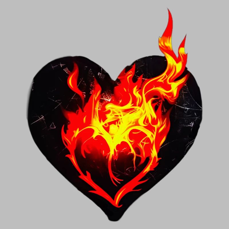 Flammen Herz