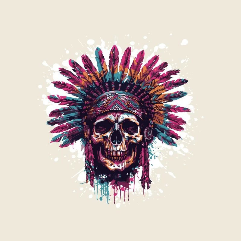 Indian Skull Chief
