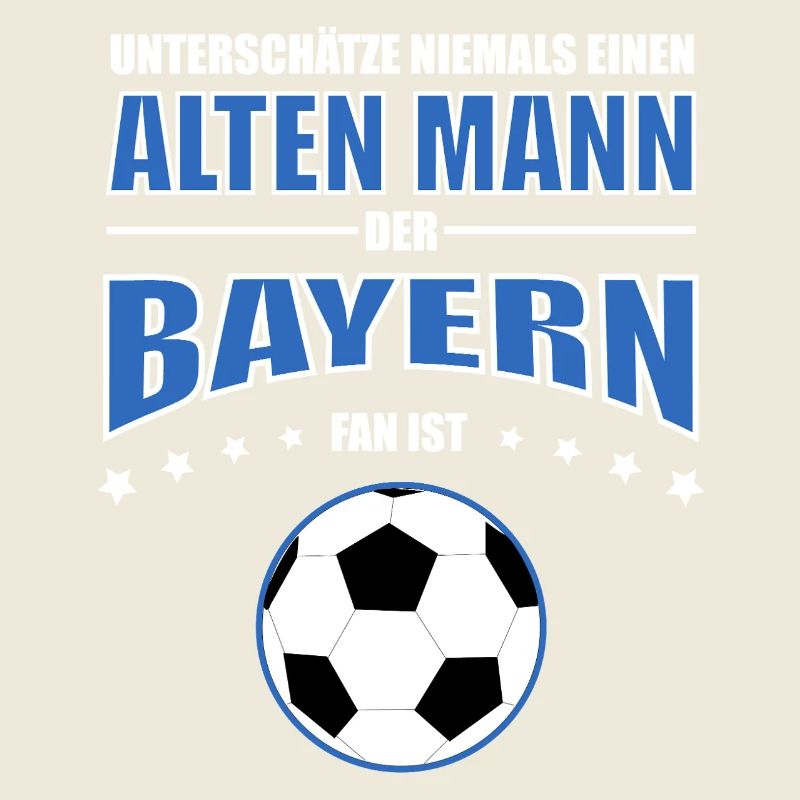 Alter Mann - Bayern Fan