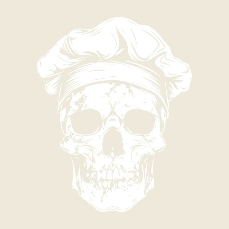 Koch Skull Chef