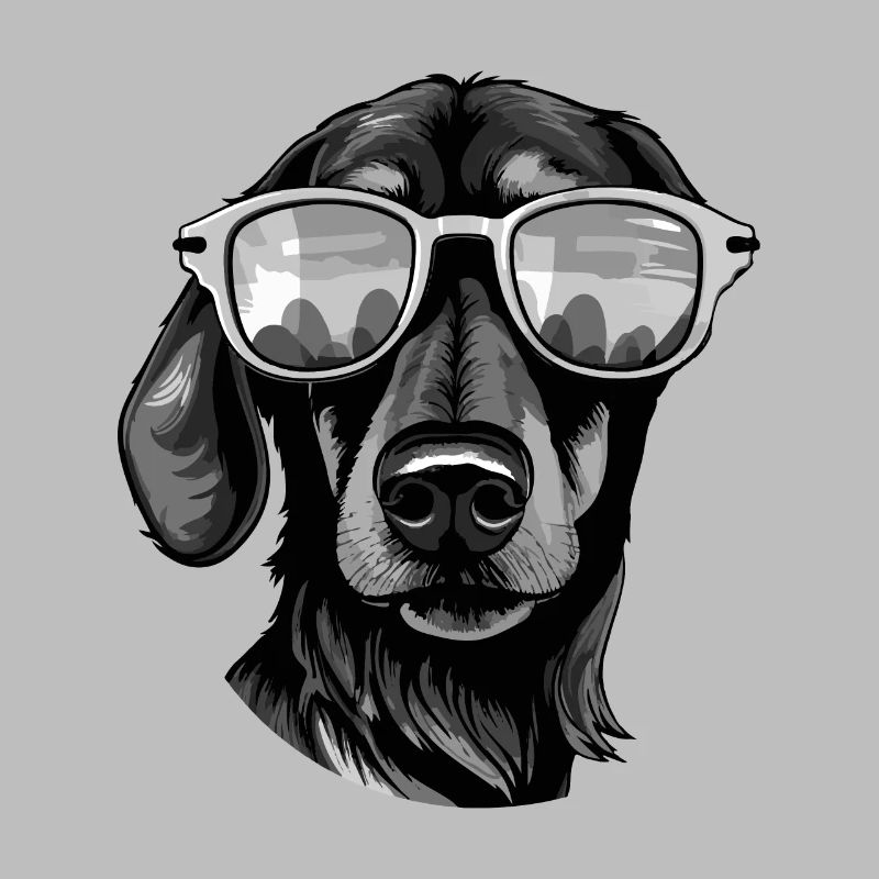 Dachshund Dog Head Dachshund