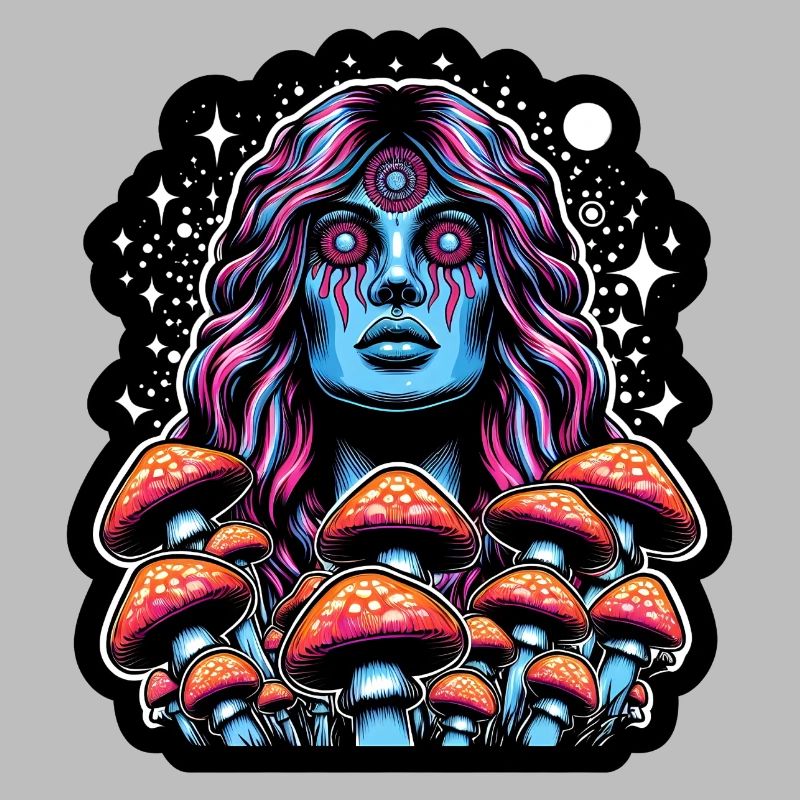 Psychedelic Mushroom Oracle